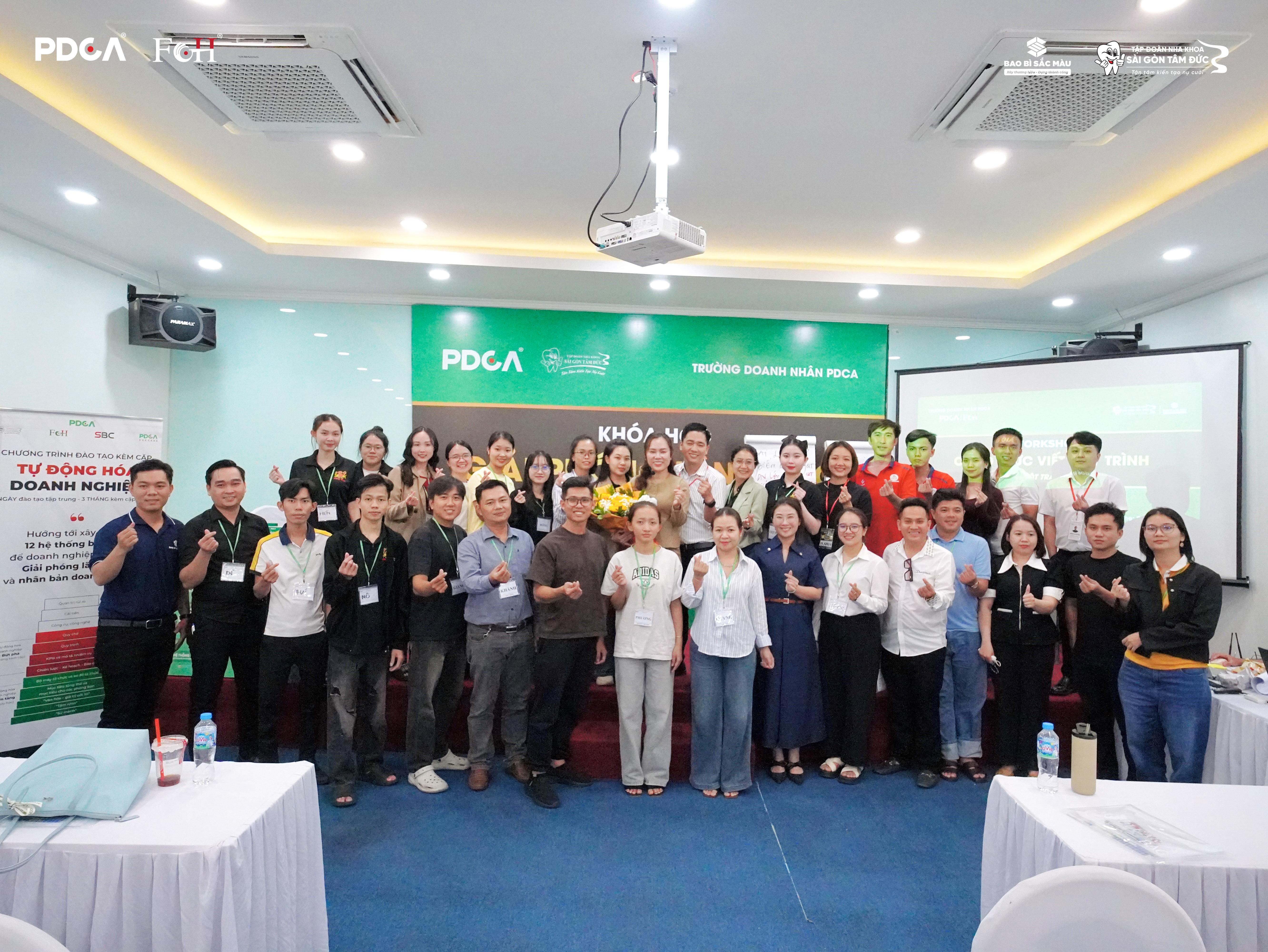 Toàn cảnh học viên Workshop PDCA Miền Tây